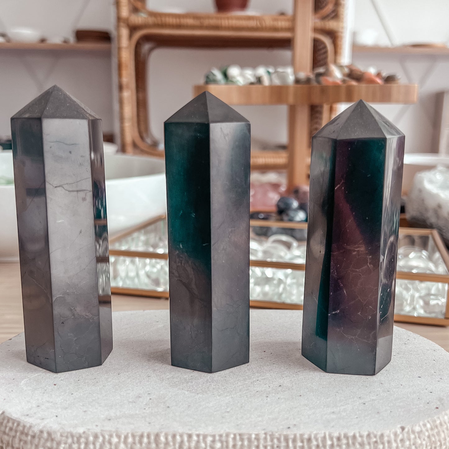 Shungite Towers Large