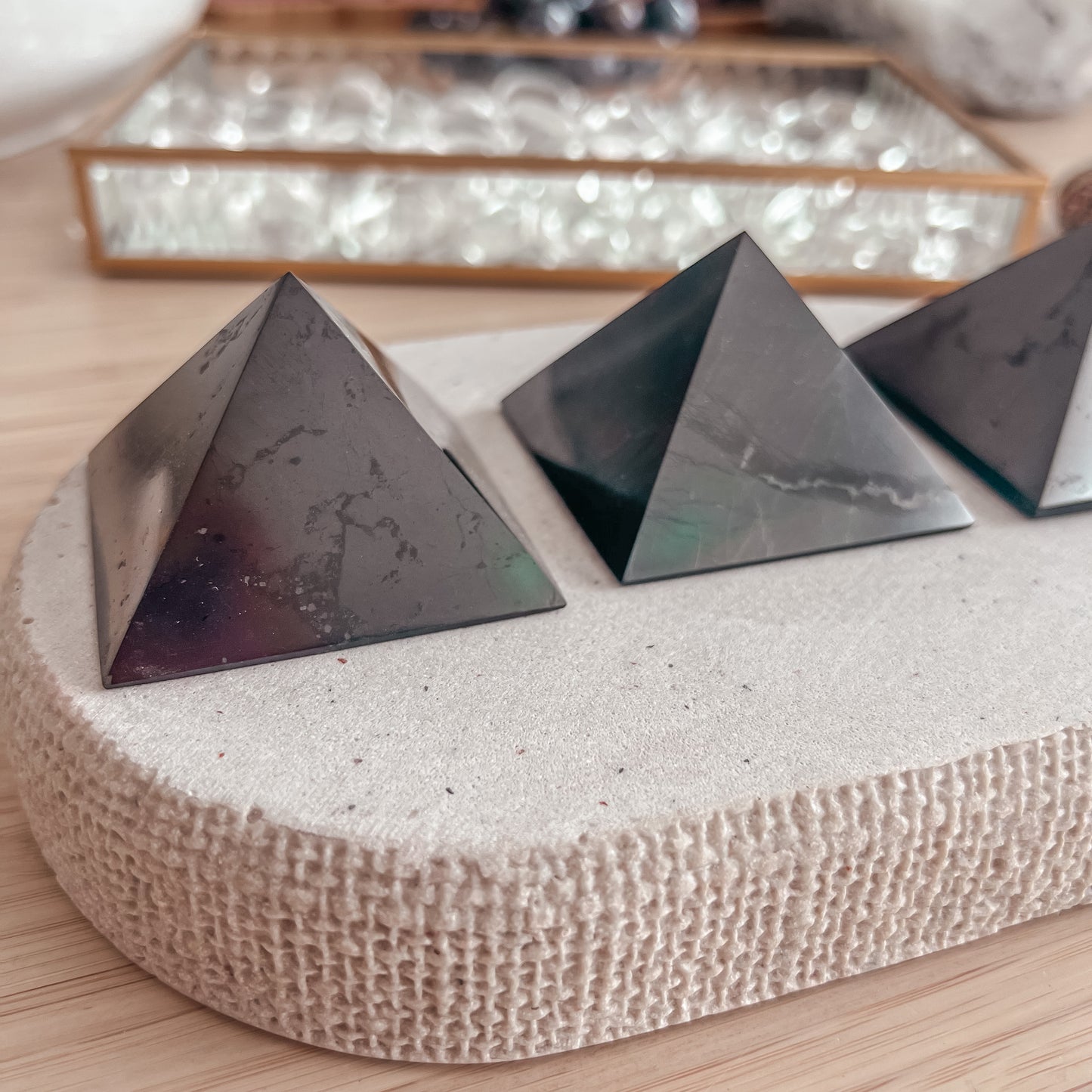 Shungite Pyramids Large