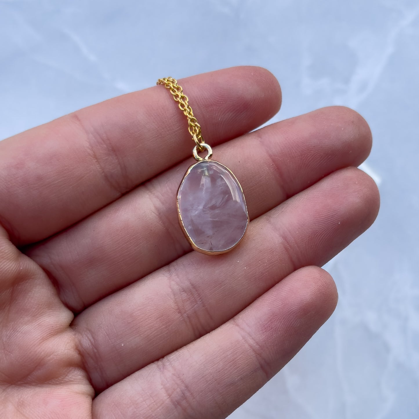 Rose Quartz Necklace