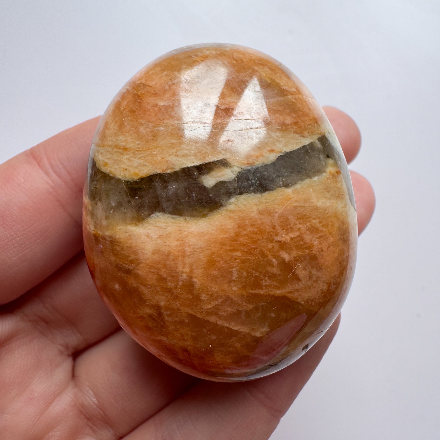 Zebradorite Palmstone