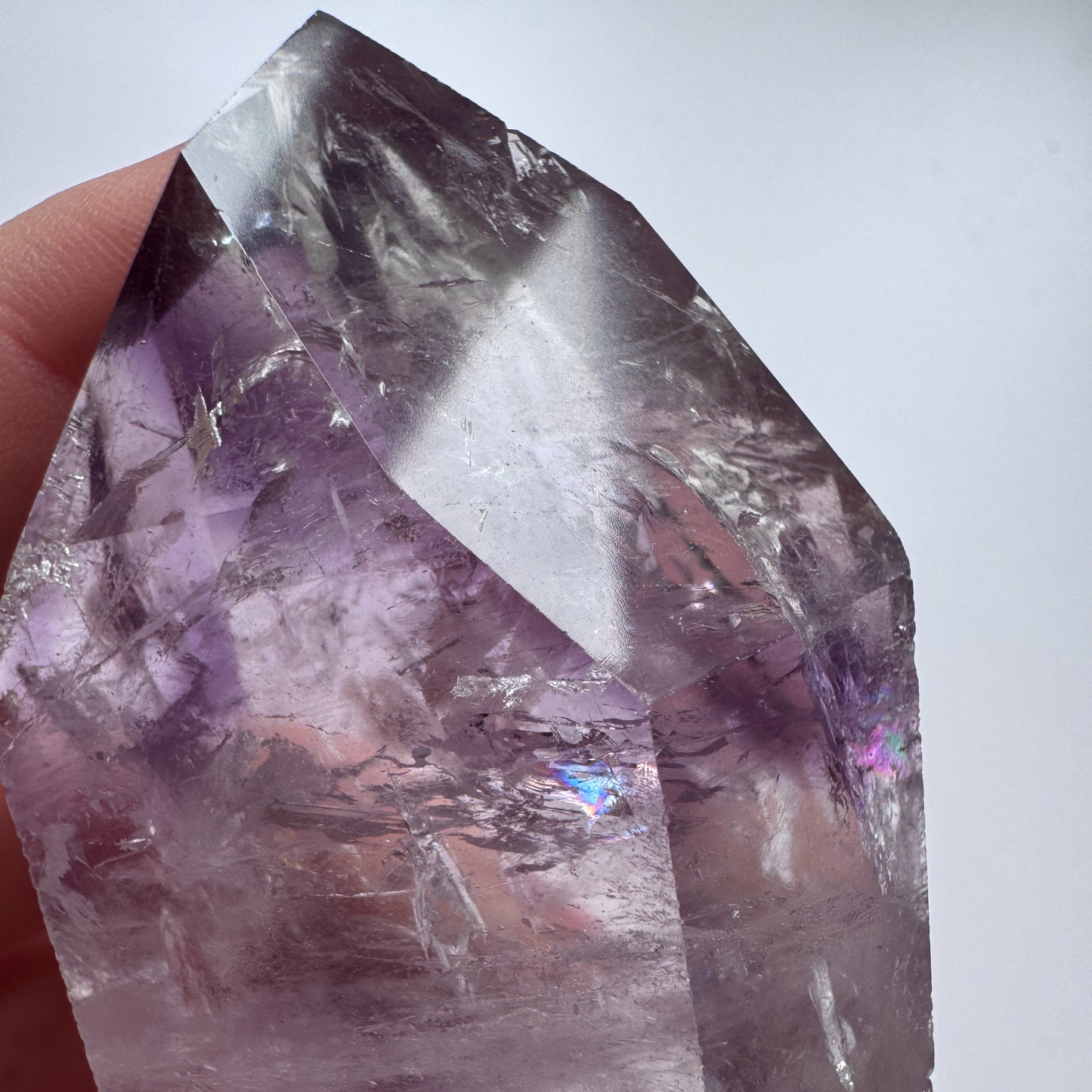 A Grade Phantom Amethyst Quartz Point