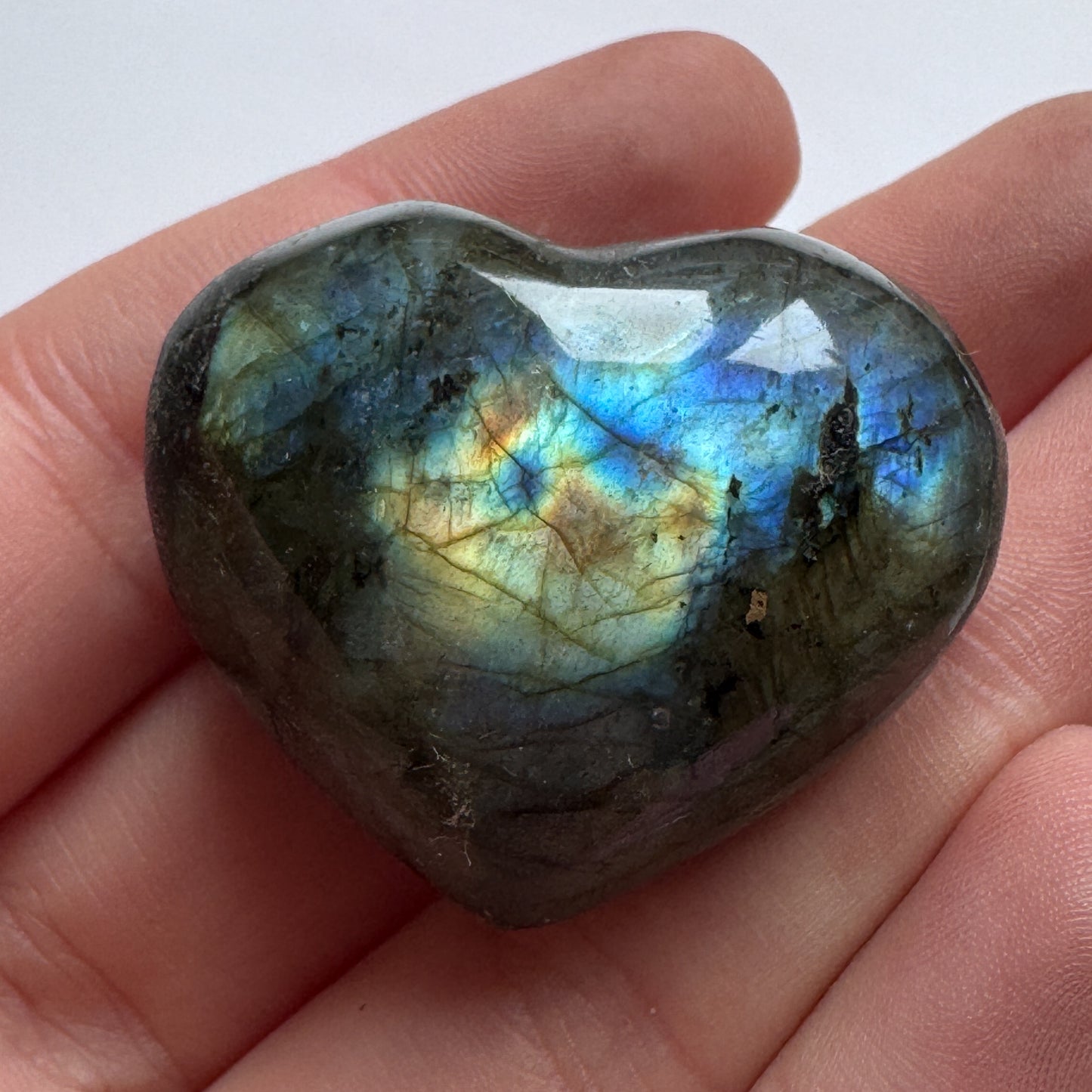 Labradorite Heart 5