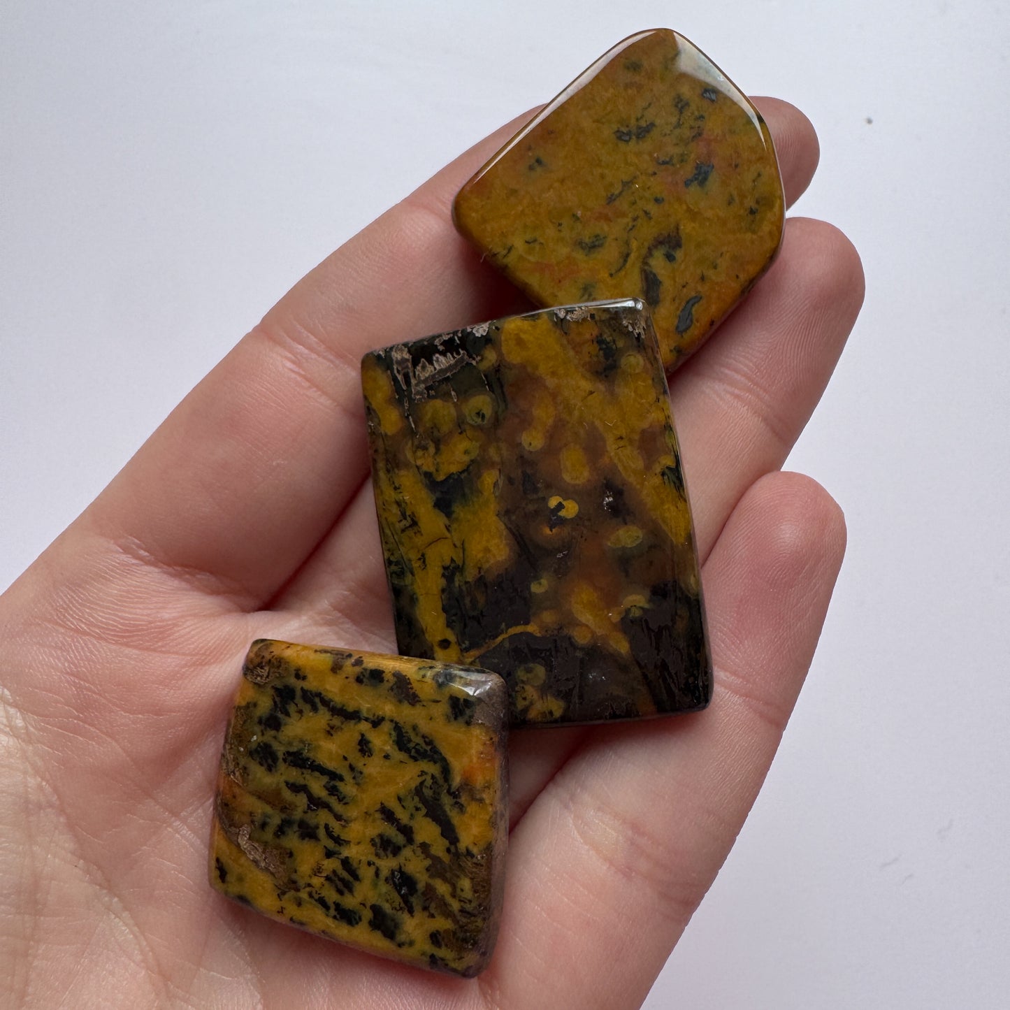 3x Tiger Tail Jasper Slabs