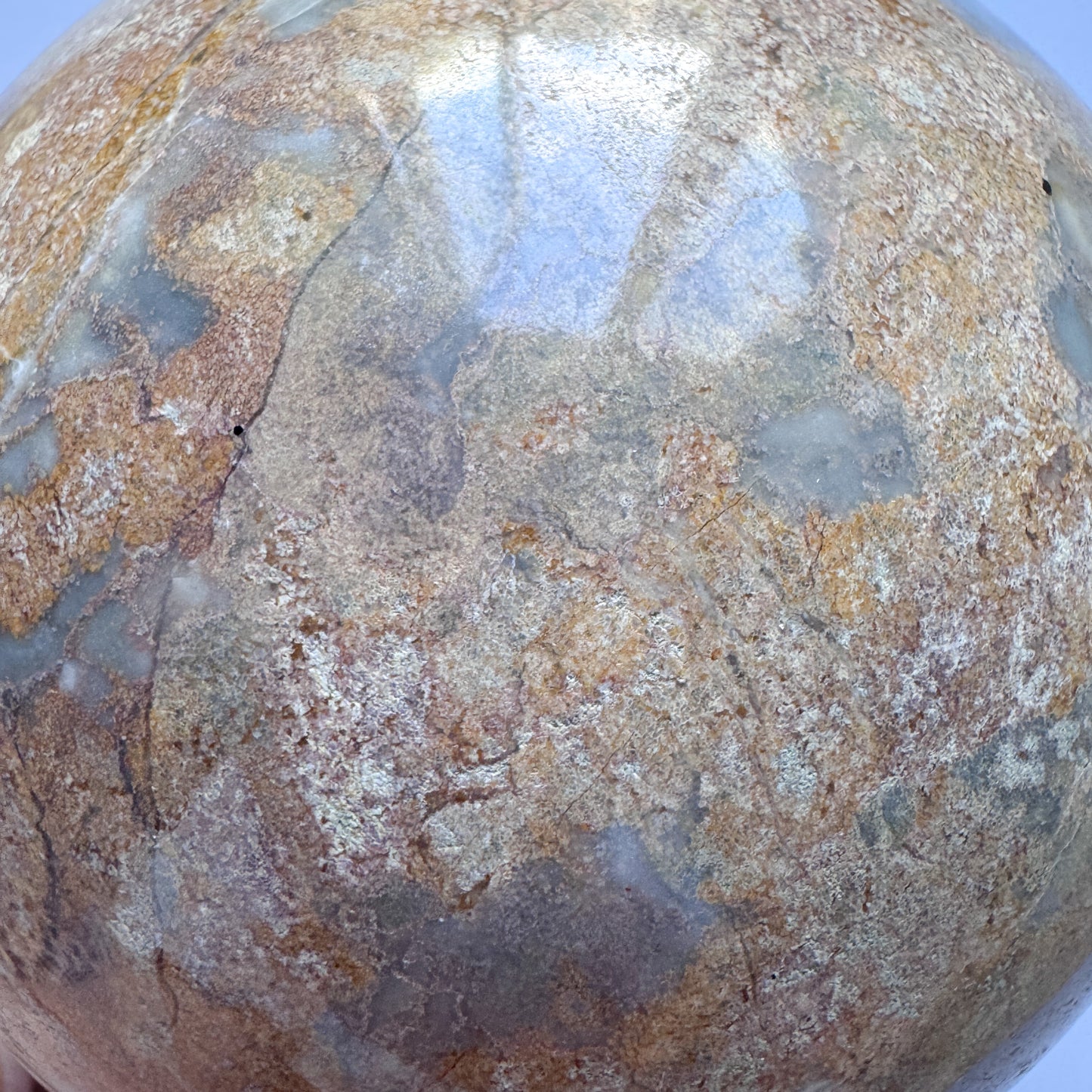 Large Agate Sphere