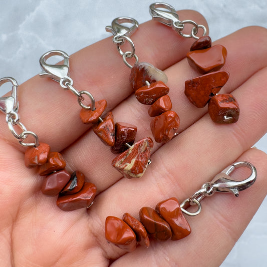 Red Jasper Keyring Charm (Copy)