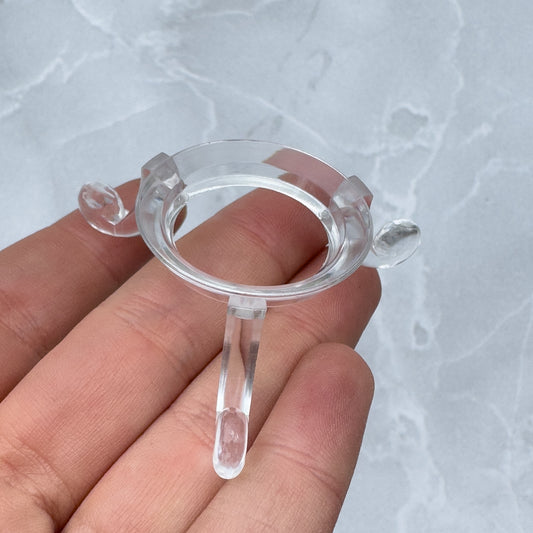 Acrylic sphere stand