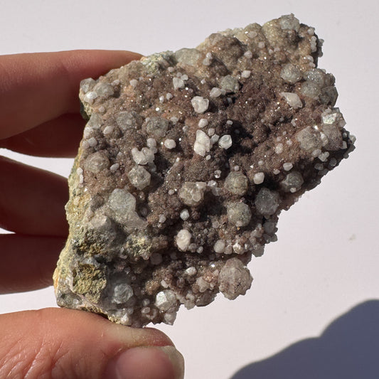 Calcite & Analcime (Croft Village, Leicestershire)