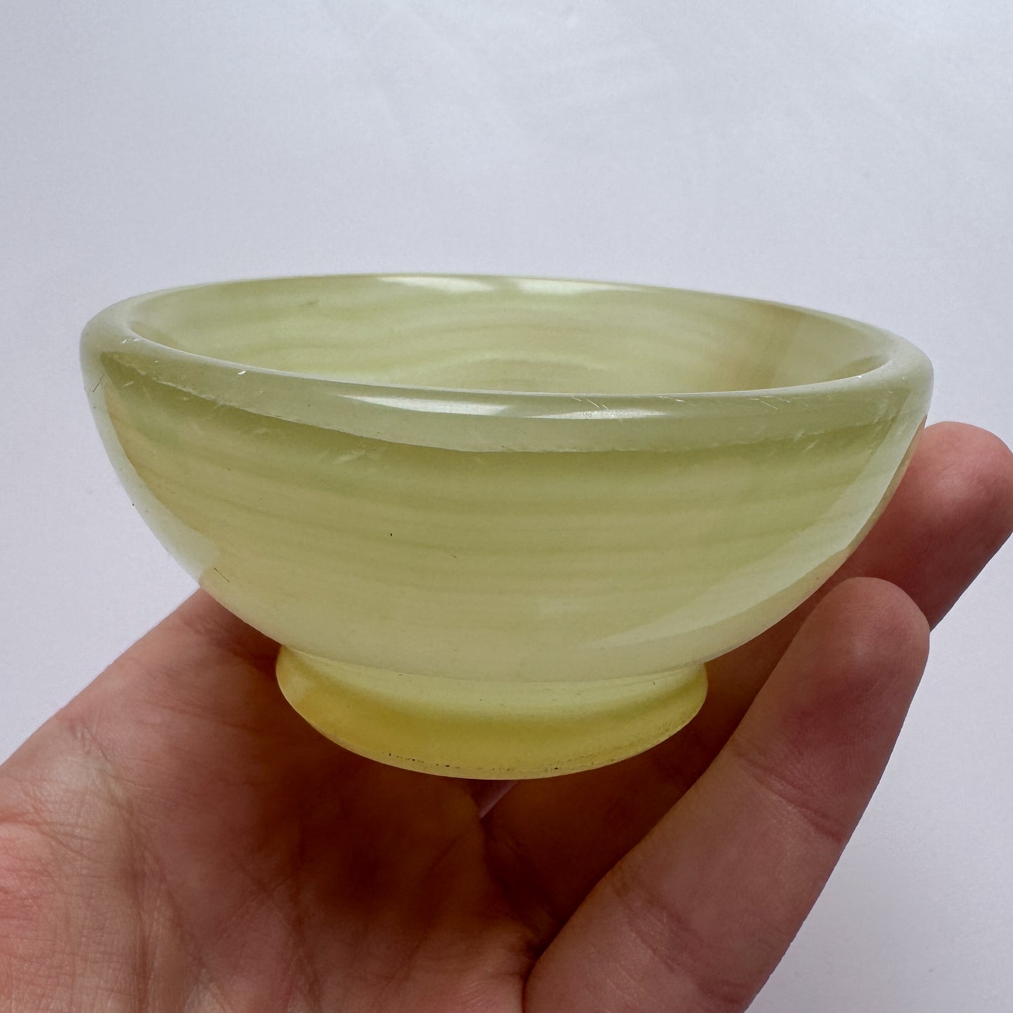 Green Banded Onyx Mini Bowl