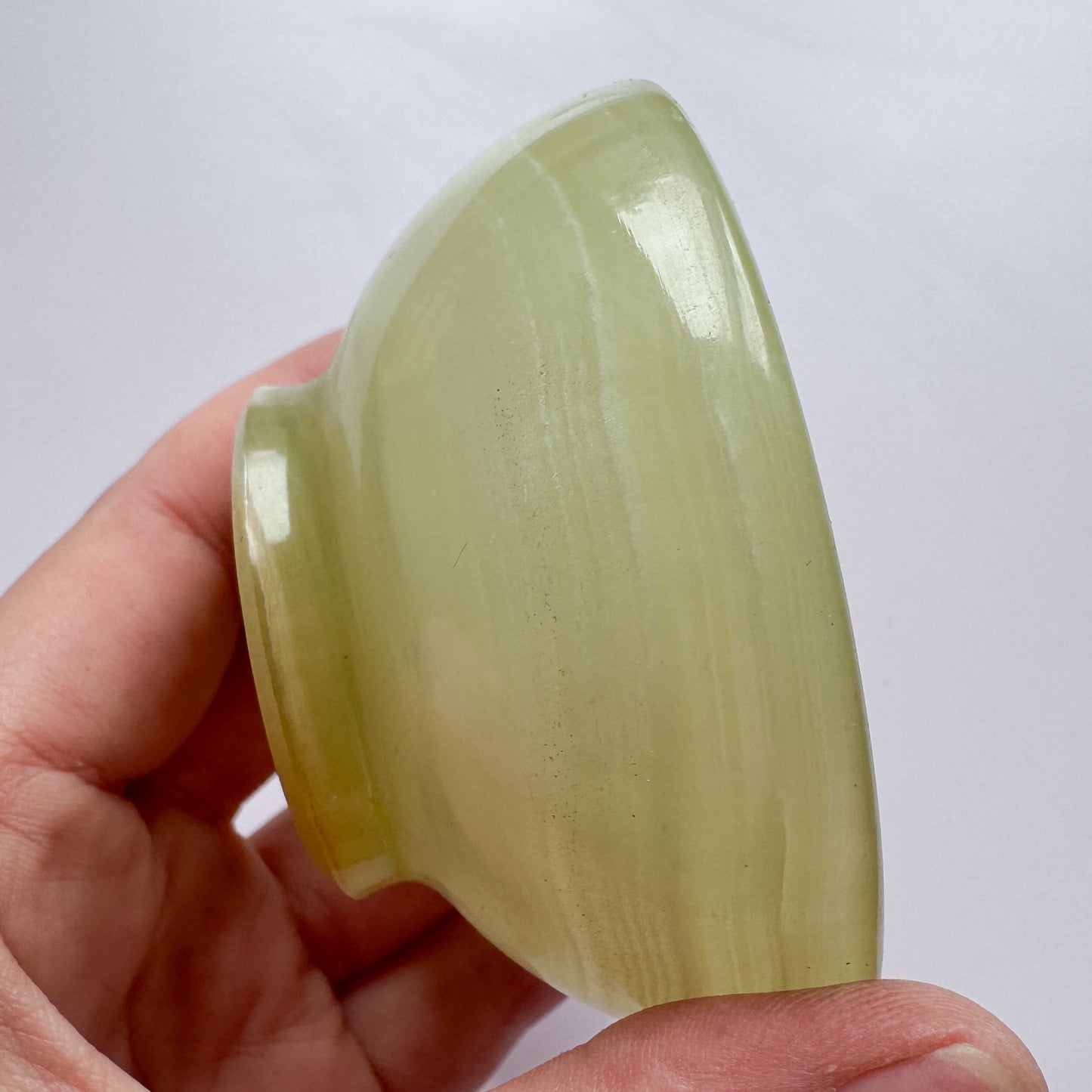 Green Banded Onyx Mini Bowl