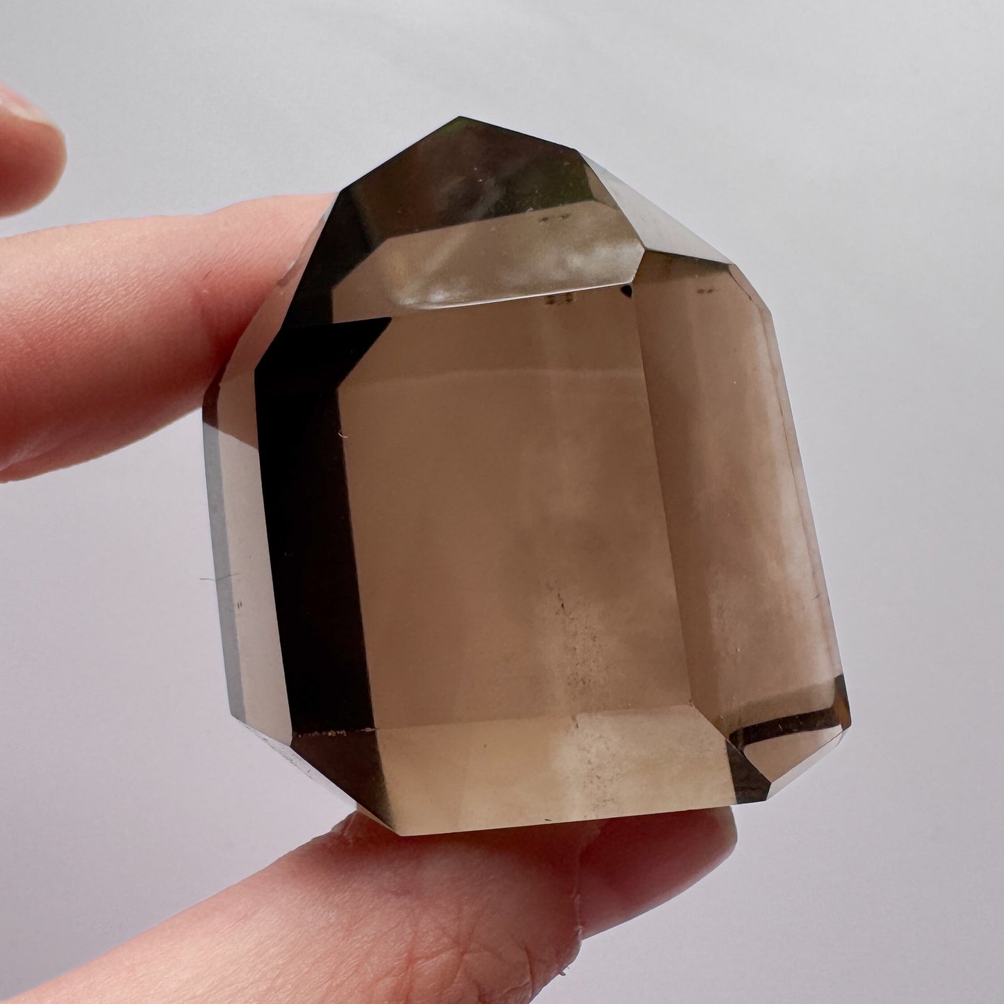 A Grade Smoky Quartz Point (small chip see pictures)