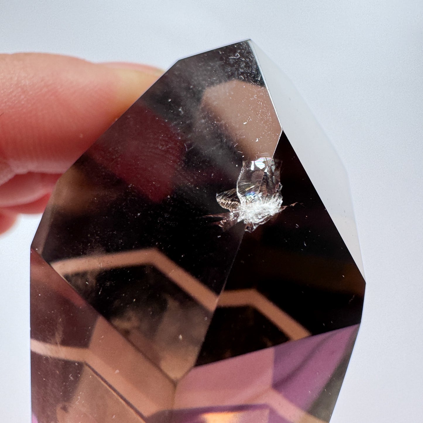A Grade Smoky Quartz Point (small chip see pictures)