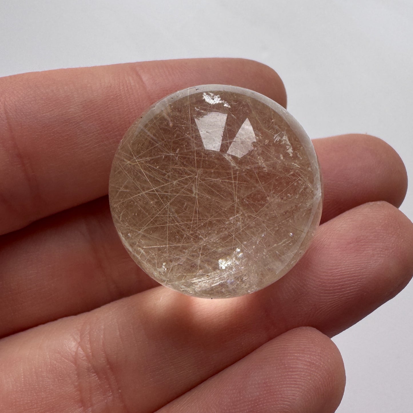 Rutilated Quartz Sphere Mini