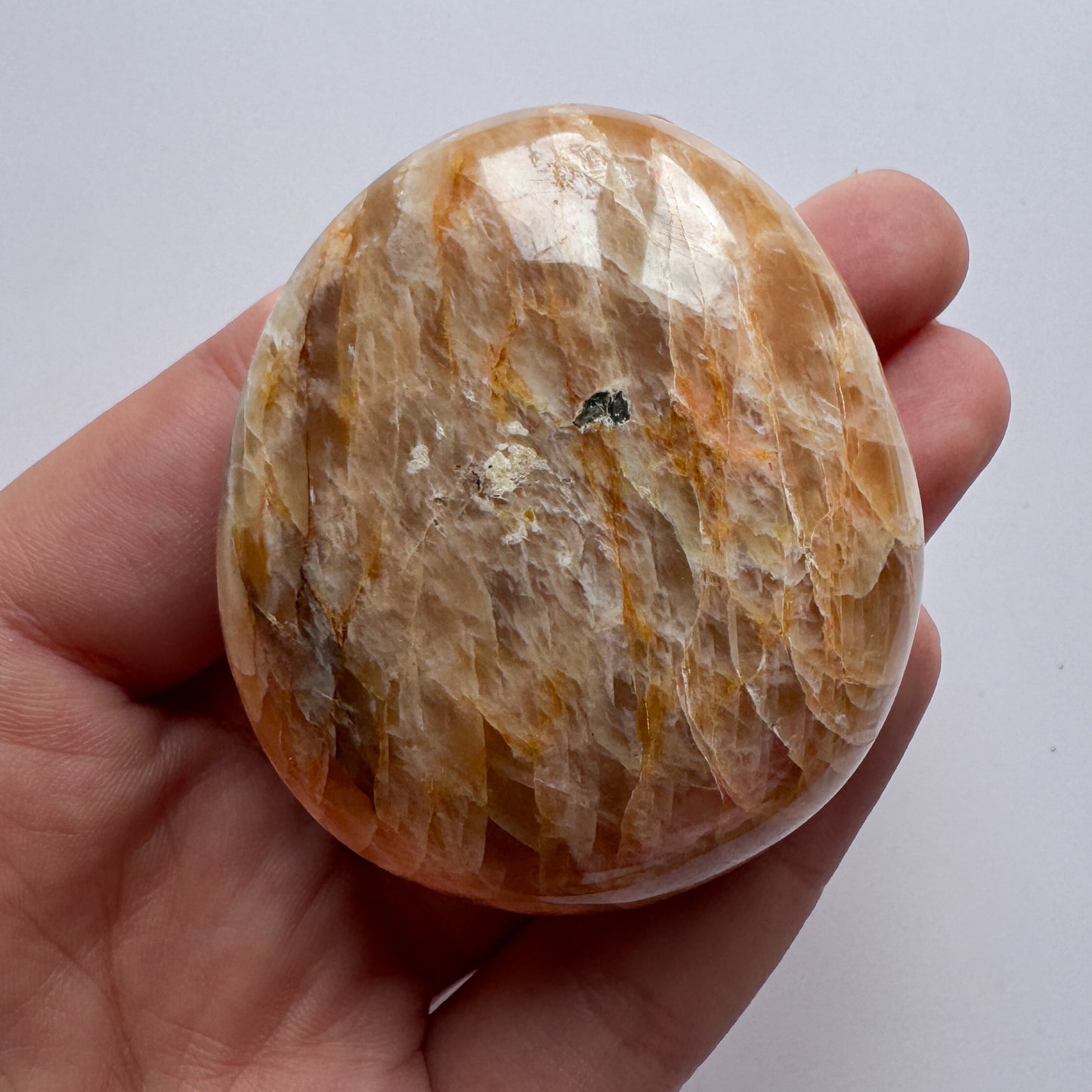 Peach Moonstone Palmstone