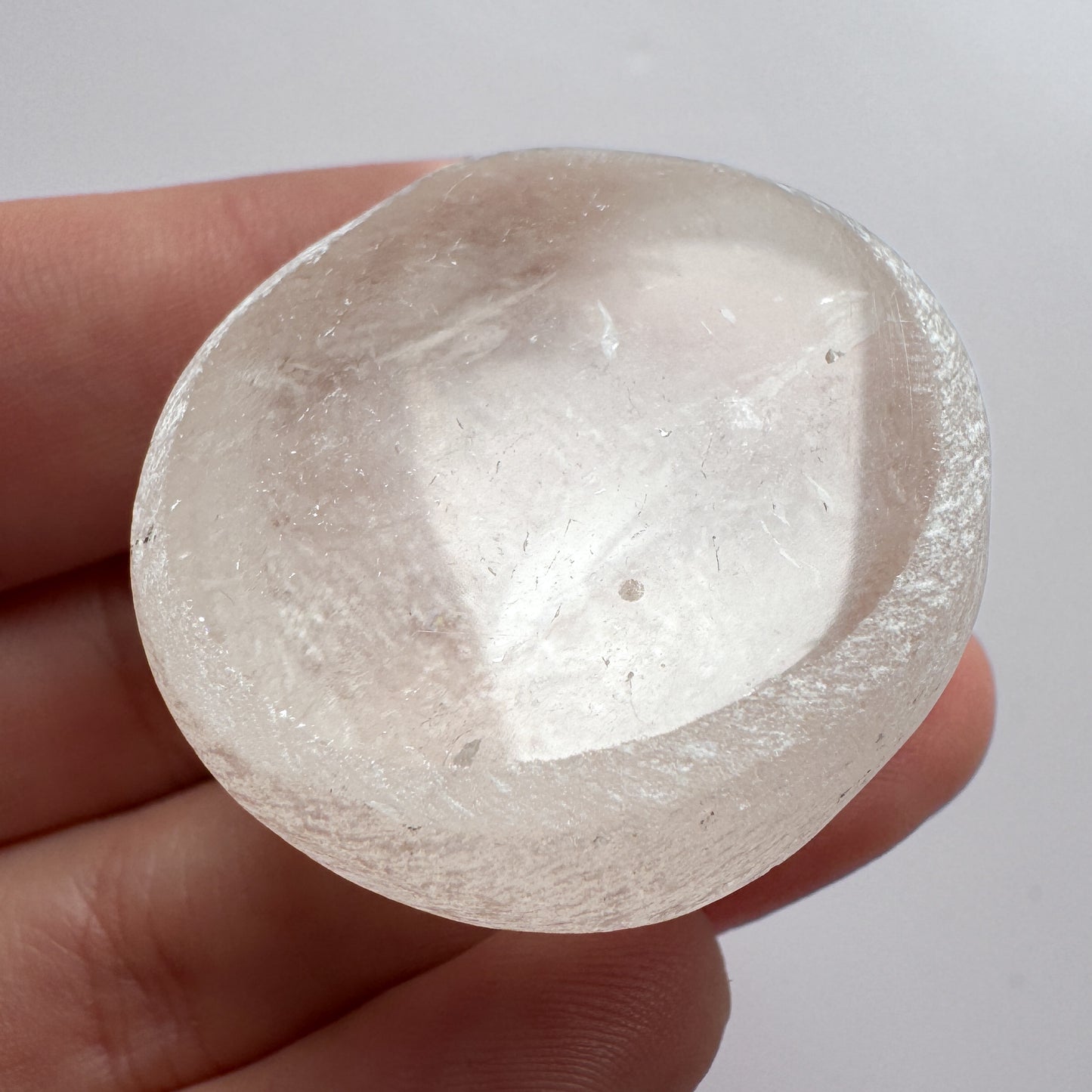 Clear Quartz Egg