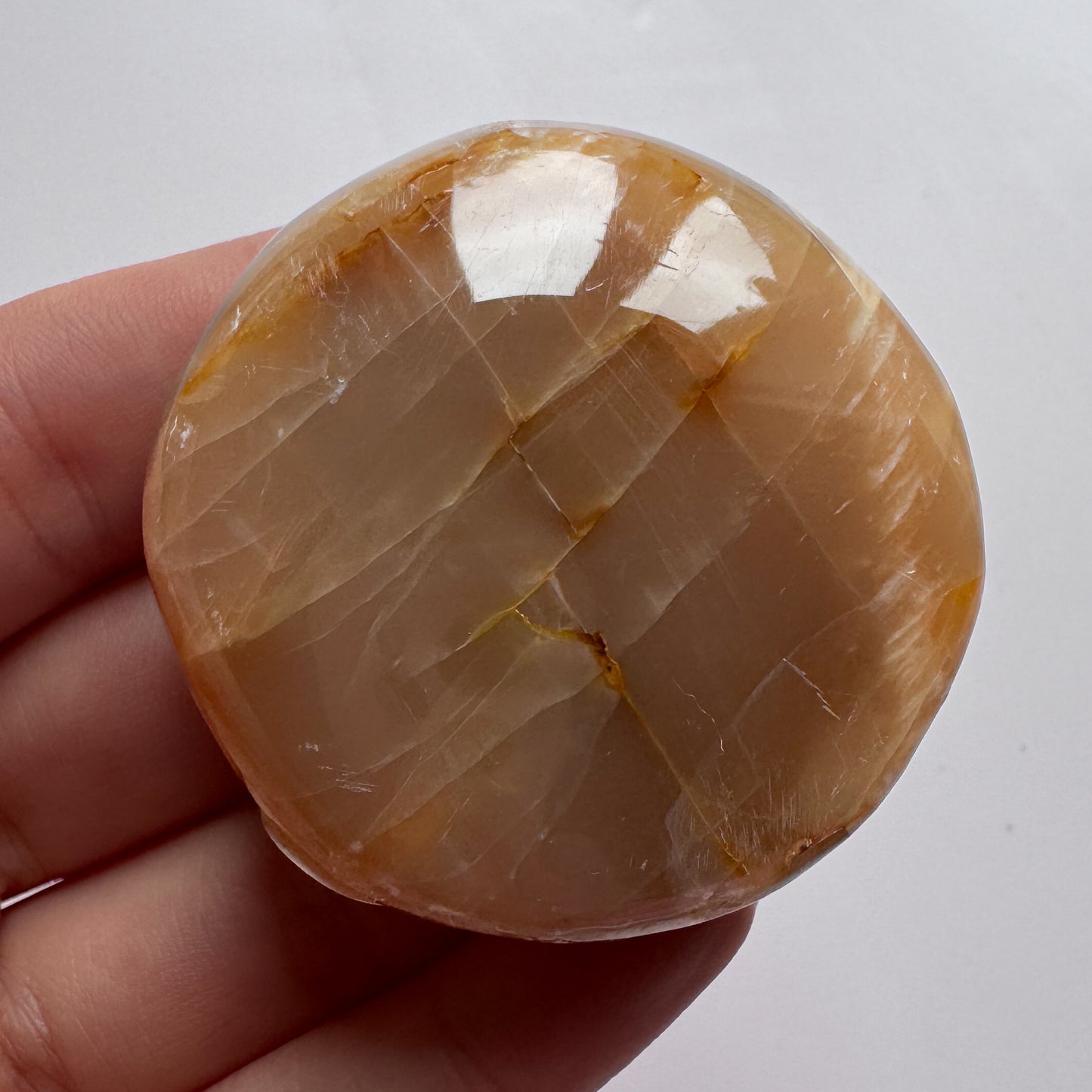 Peach Moonstone Egg