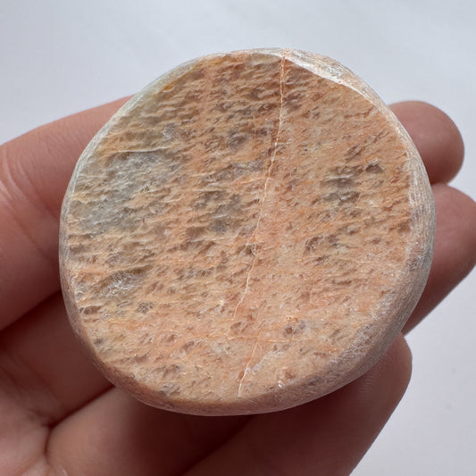 Peach Moonstone Egg