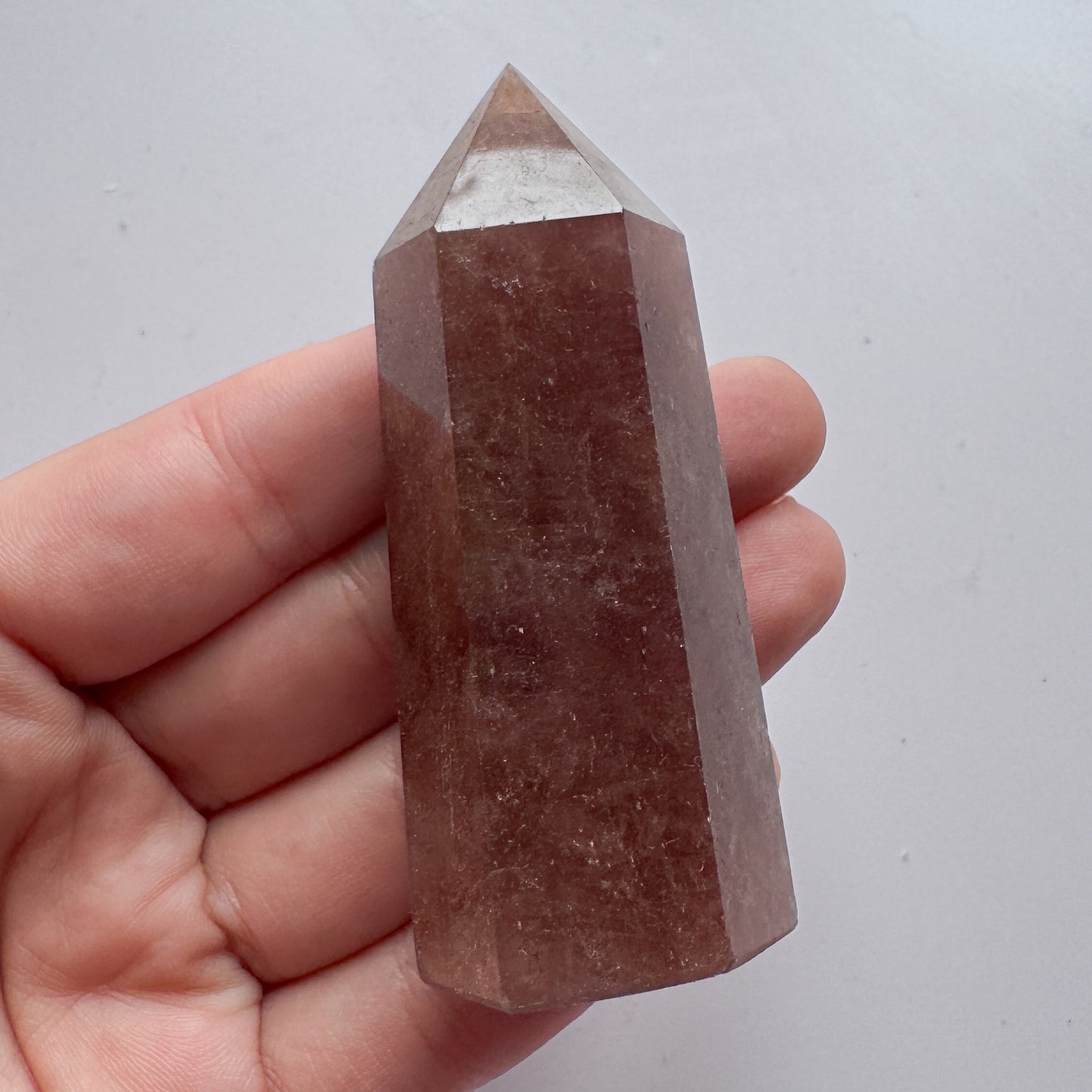 Strawberry Quartz Point 6