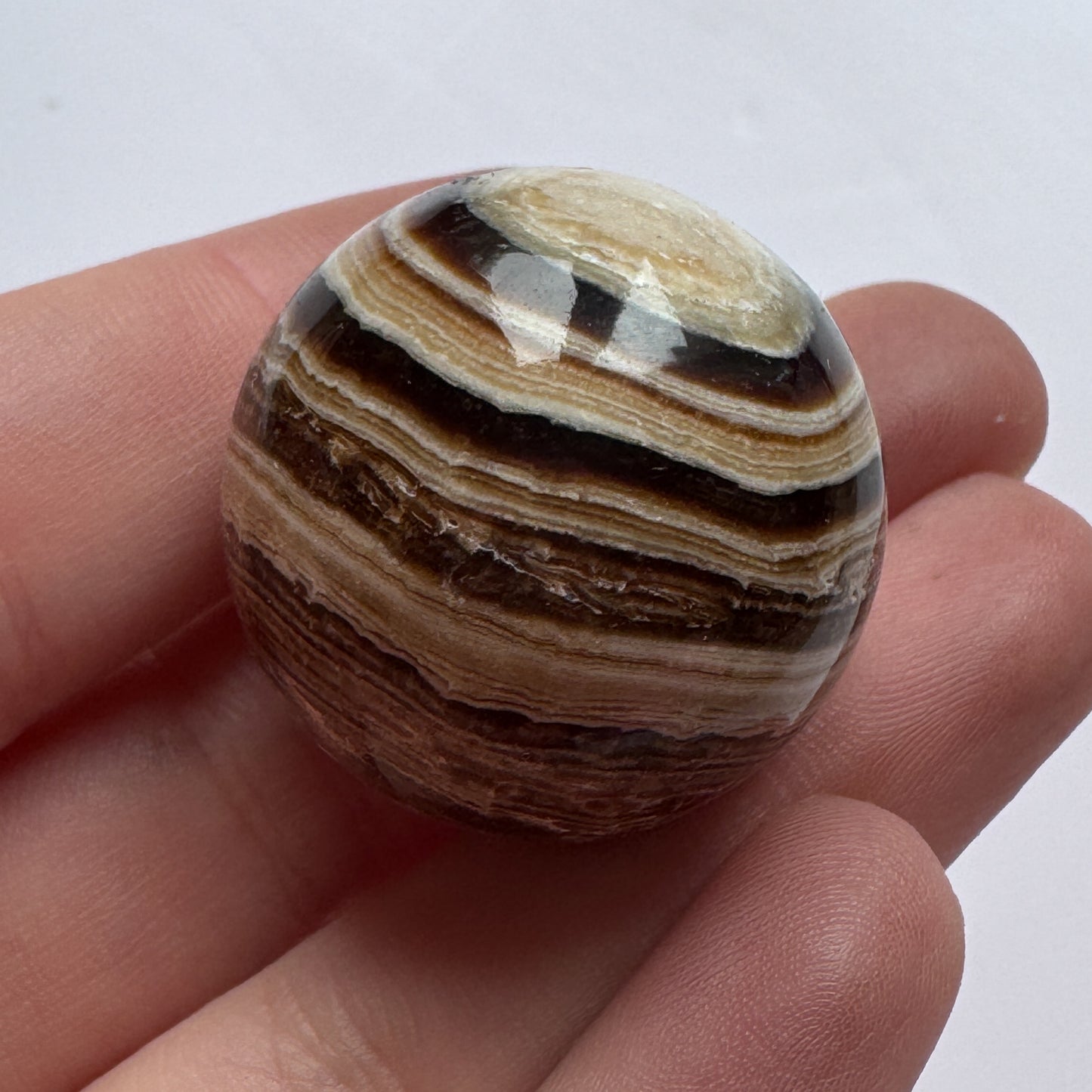 Chocolate Calcite Mini Sphere