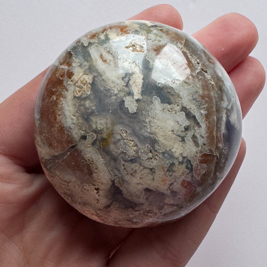 RARE Galaxy Ocean Jasper Palmstone
