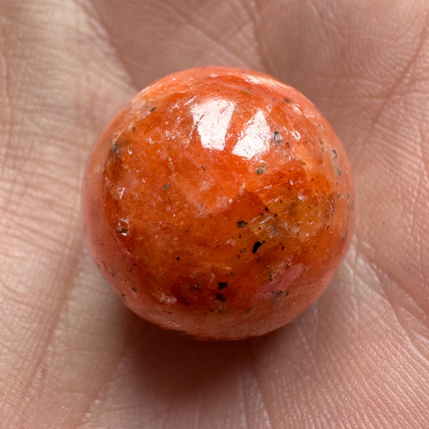 Orchid Calcite Mini Sphere