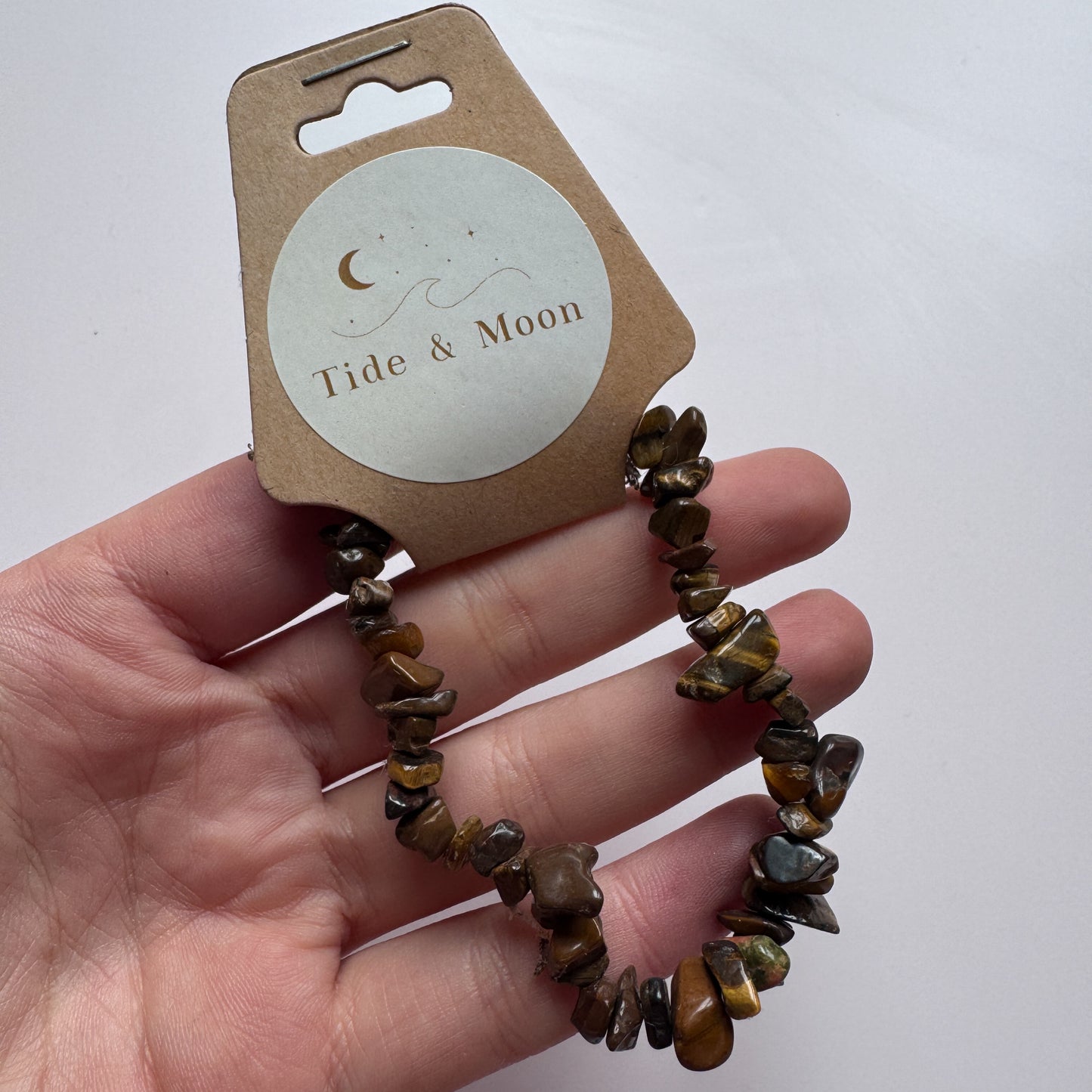 Tigers Eye Chip Bracelet ONLY ONE