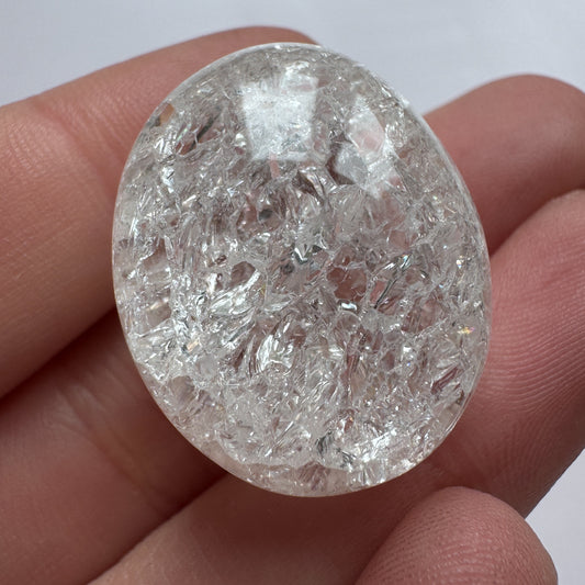 Crackle Quartz Tumble ONLY ONE