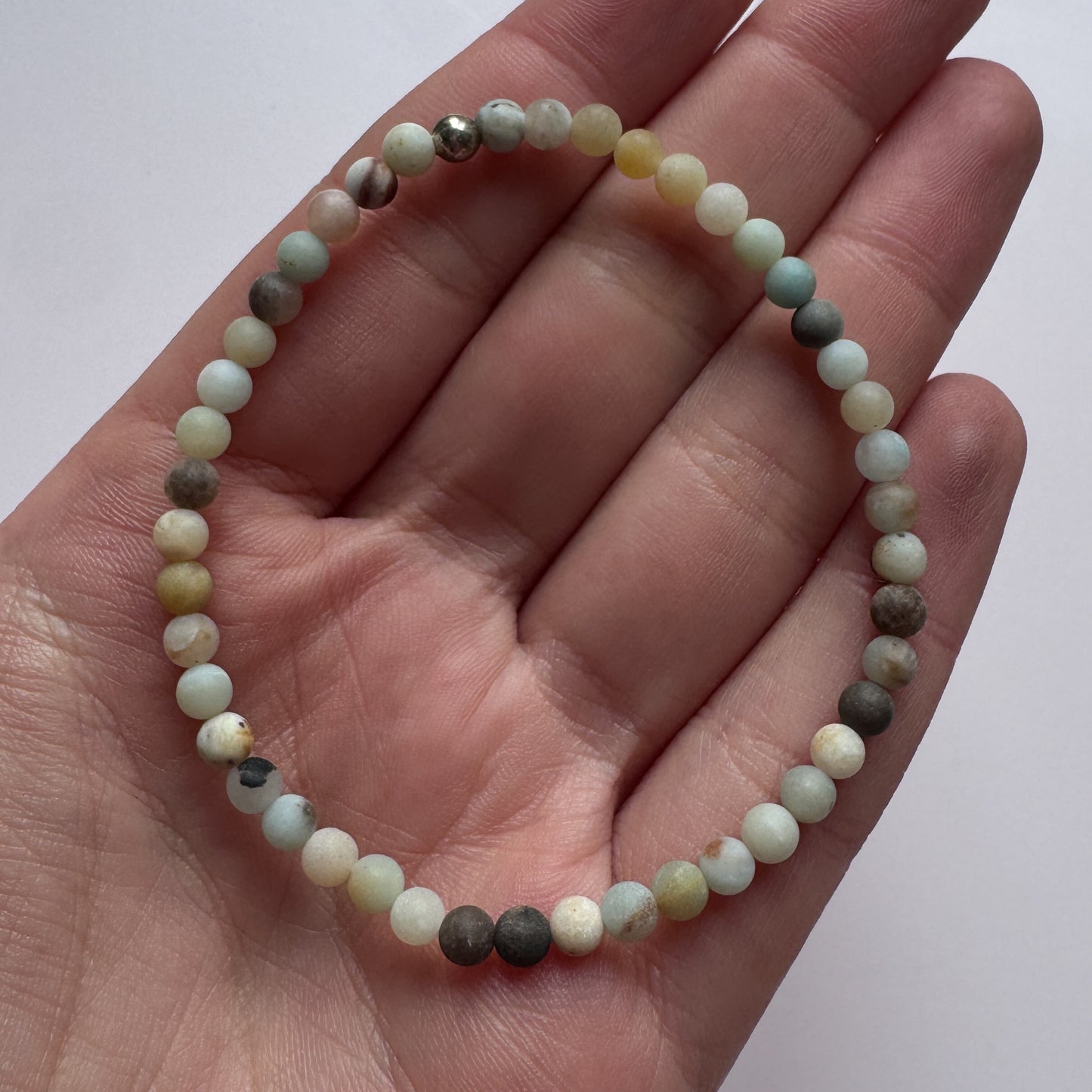 Frosted Amazonite Bracelet ONLY ONE