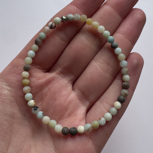 Frosted Amazonite Bracelet ONLY ONE